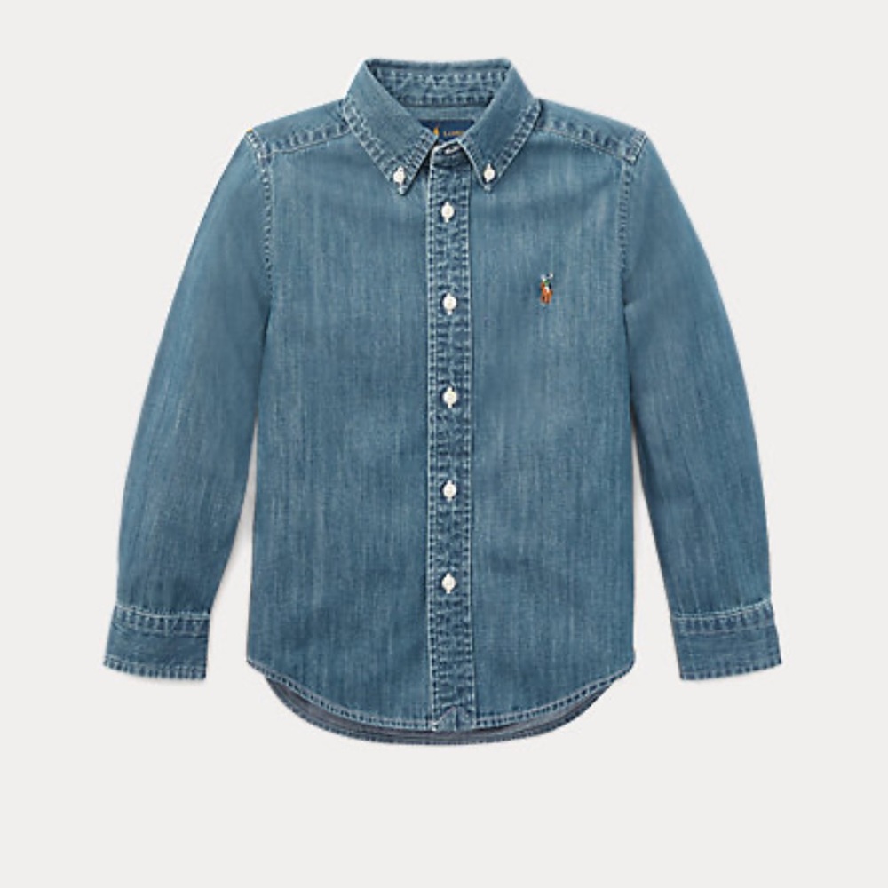 Polo Ralph Lauren Boys Denim Shirt (Long Sleeve)